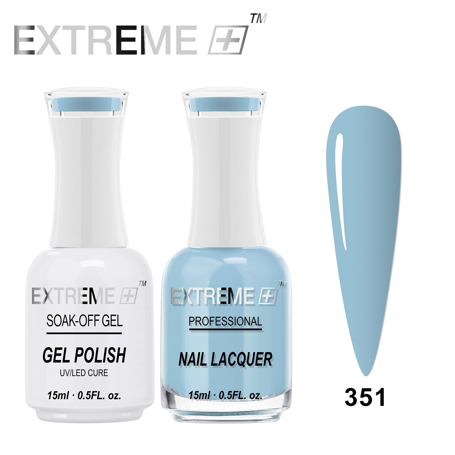 Sơn mài kết hợp gel EXTREME+ (Bộ đôi) - #351 