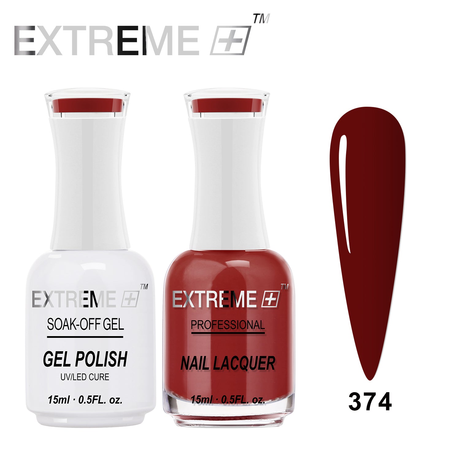 EXTREME+ Gel Matching Lacquer (Duo) - #374