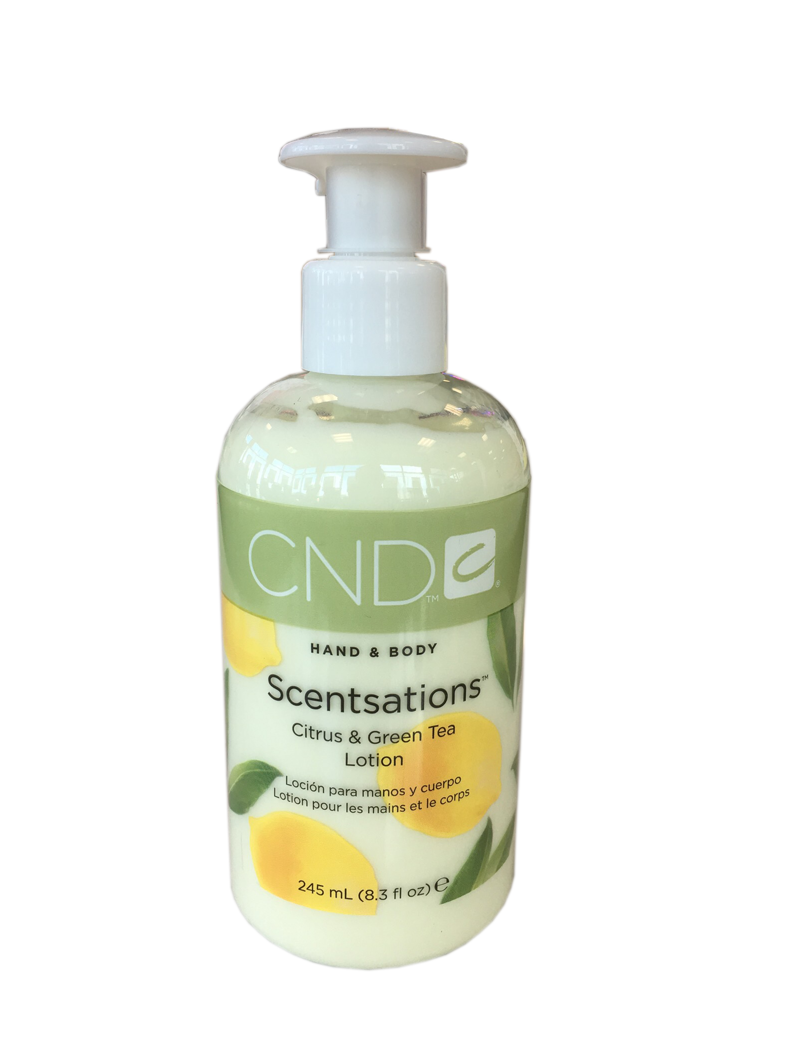 CND Hand & Body Lotion Holiday - Citrus & Green Tea - 8.3 oz