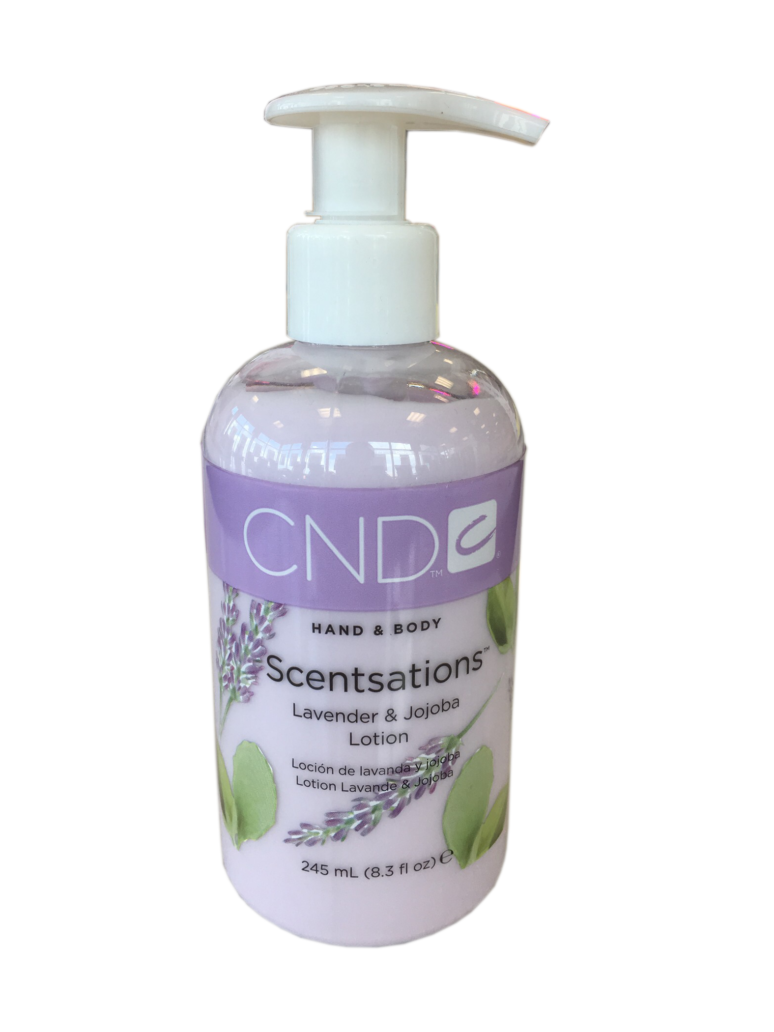 CND Hand & Body Lotion Holiday - Lavender & Jojob - 8.3 oz