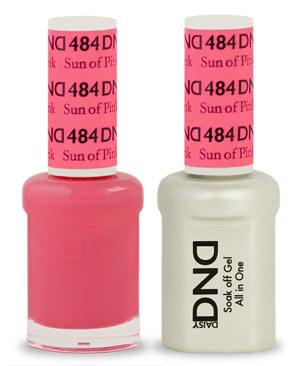 DND - Gel & Lacquer # 484 Sun of Pink