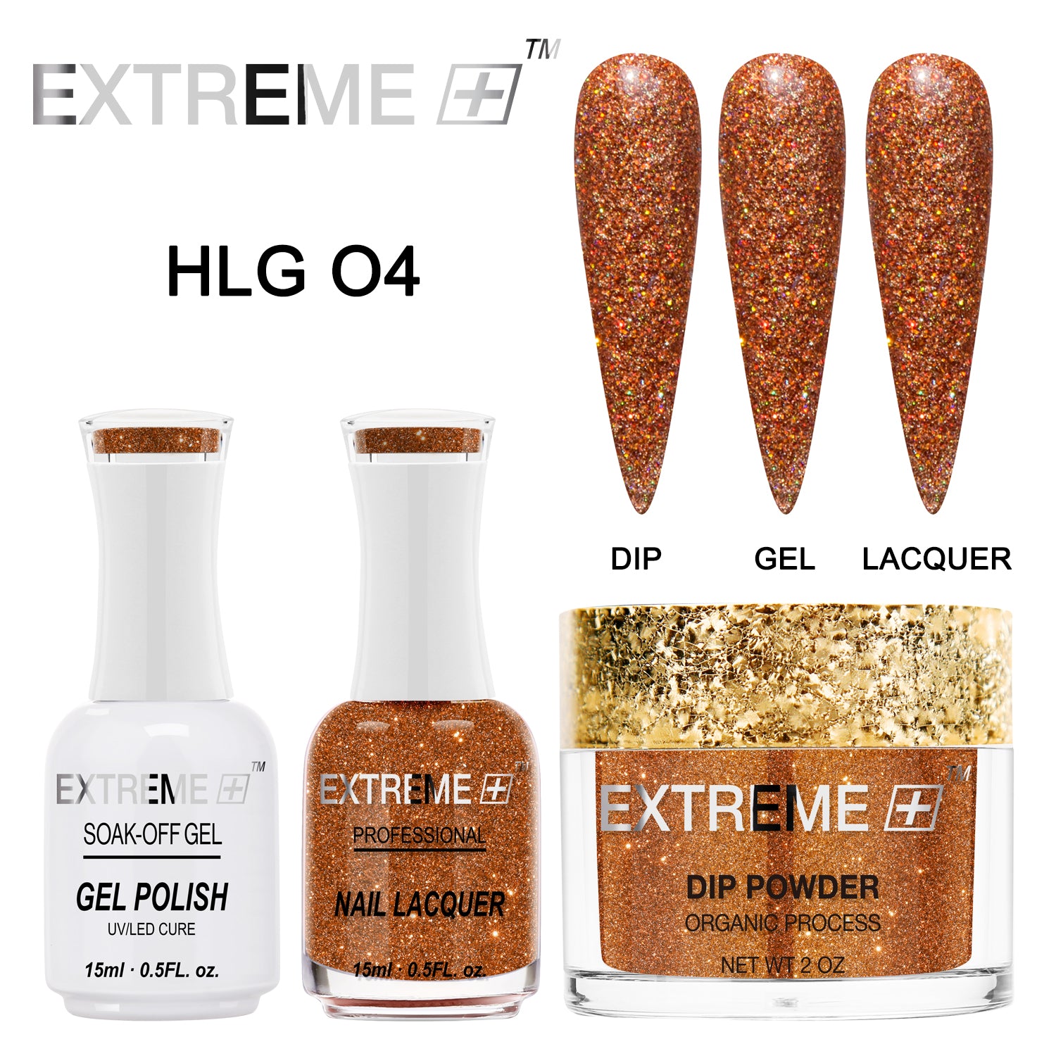 EXTREME+ 3 in 1 Combo Set - Holo Chrome - #004