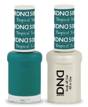 DND - Gel &amp; Lacquer #508 Tropical Teal