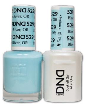 DND - Gel &amp; Lacquer #529 Blue River, OR