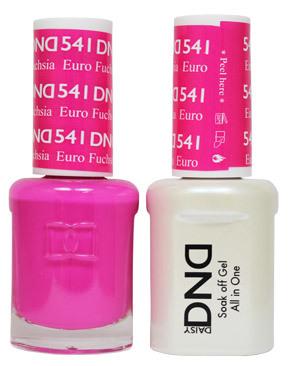 DND - Gel & Lacquer # 541 Euro Fuchsia