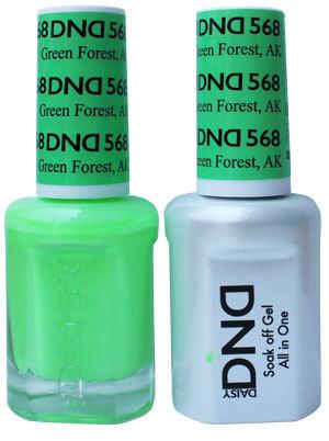 DND - Gel & Lacquer # 568 Green Forest, AK