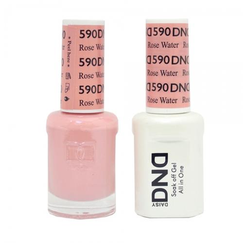 DND - Gel &amp; Lacquer #590 Rose Water