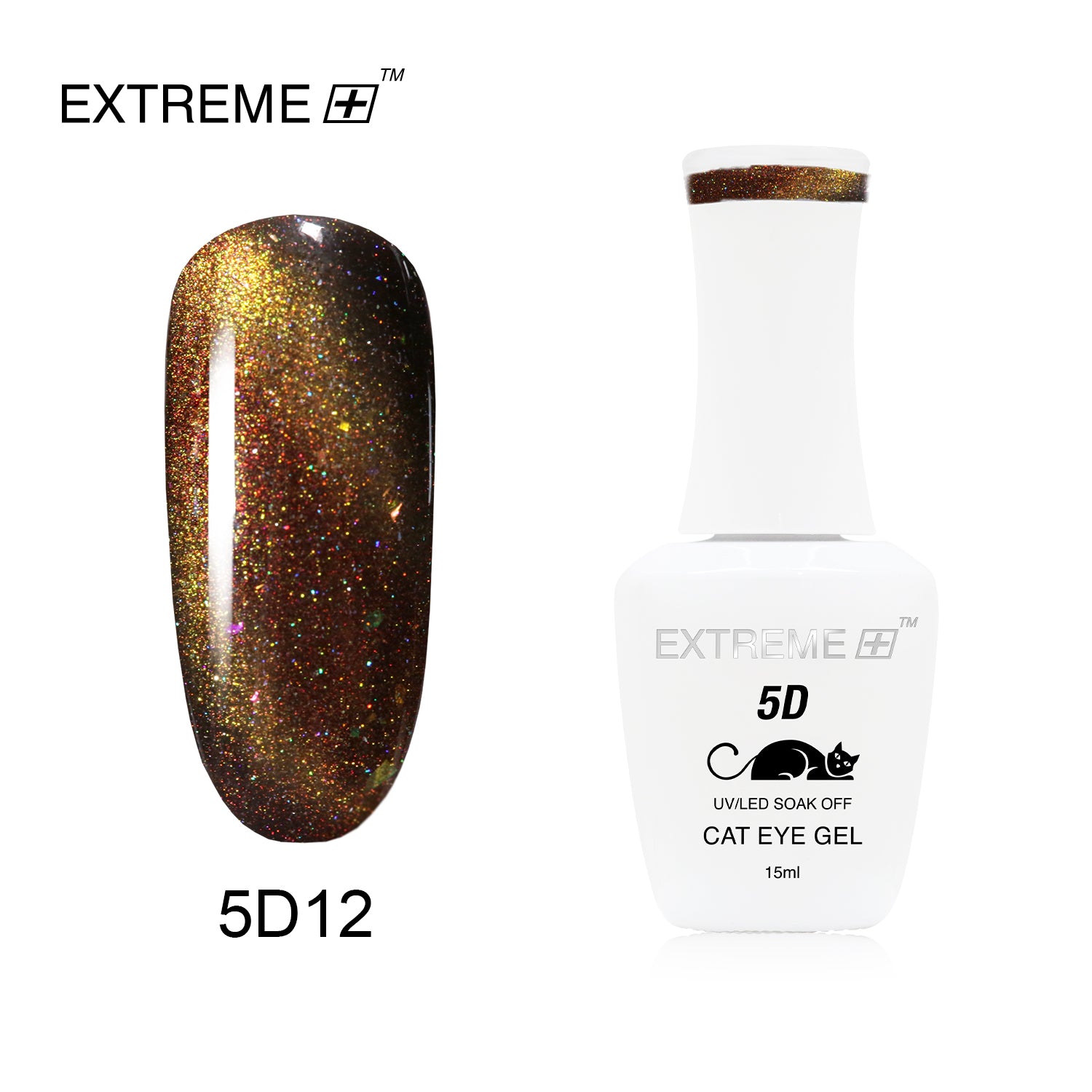 EXTREME+ 5D Cat Eye Gel #5D12