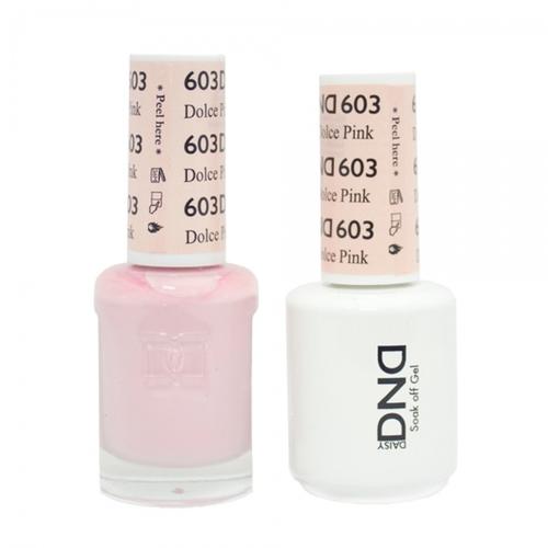 DND - Gel & Lacquer # 603 Dolce Pink