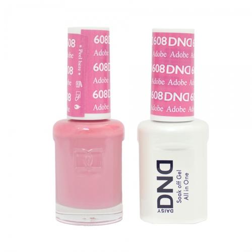 DND - Gel & Lacquer # 608 Adobe