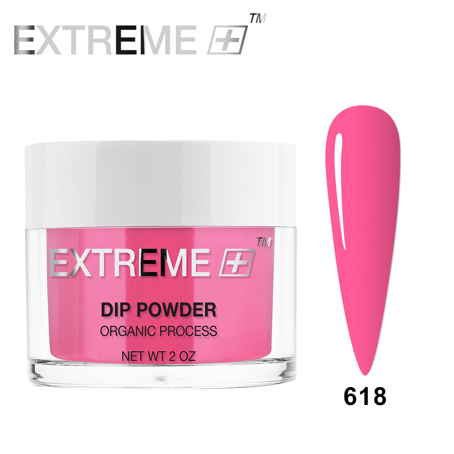 EXTREME+ Dipping Powder 2 oz - #618 Hot Pink