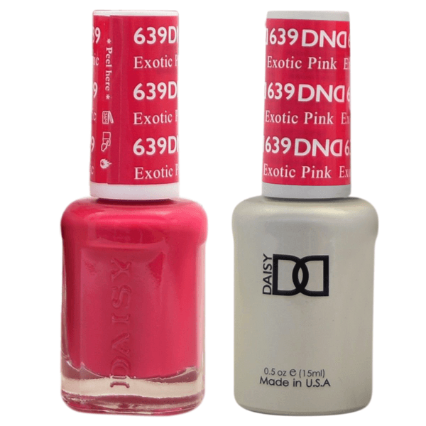 DND - Gel &amp; Lacquer #639 Exotic Pink