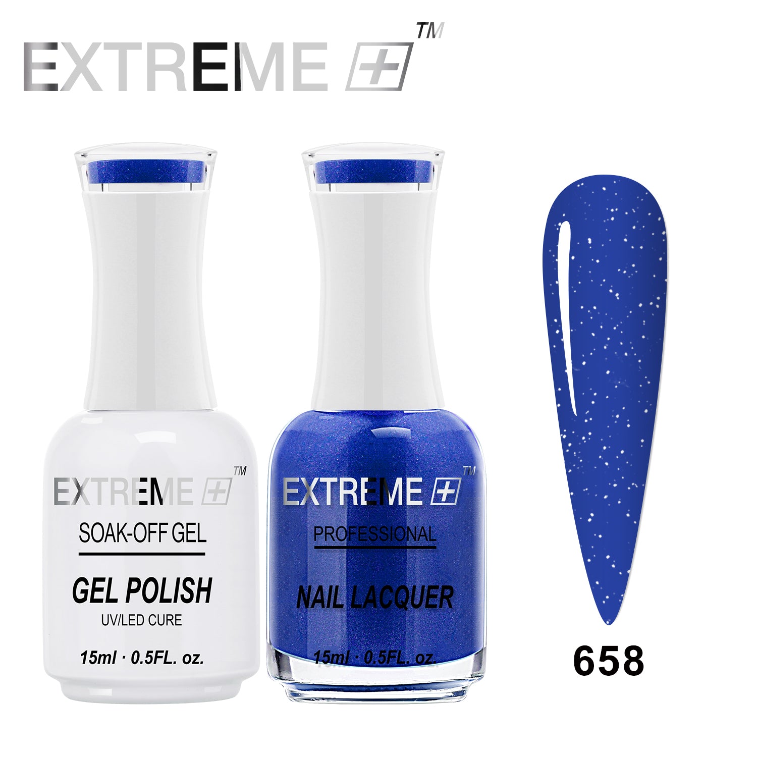 Sơn mài kết hợp gel EXTREME+ (Bộ đôi) - #658 