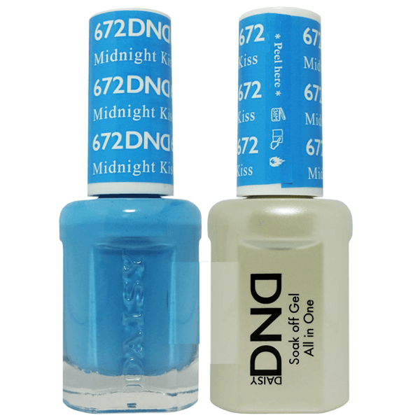 DND - Gel & Lacquer # 672 Midnight Kiss