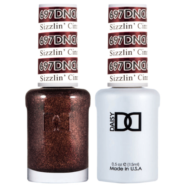 DND - Gel &amp; Lacquer # 697 Sizzlin' Cinnamon