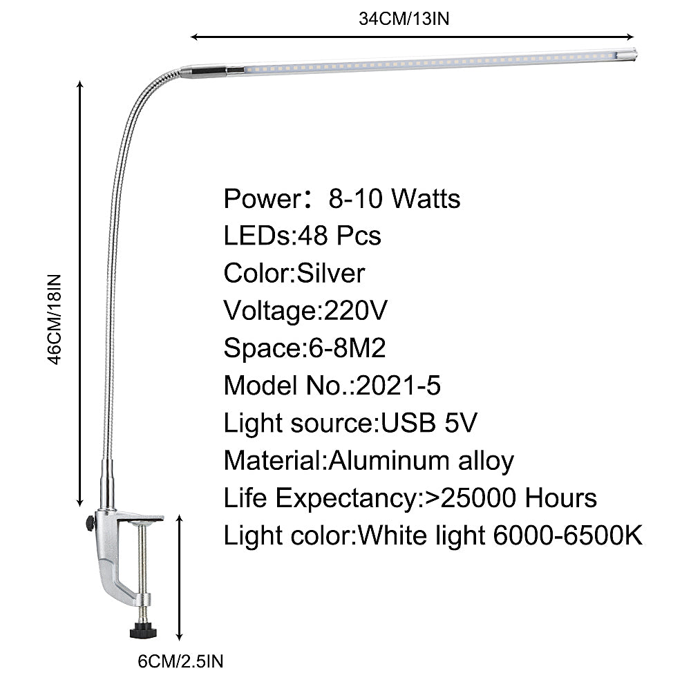 EXTREME+ 48 Pcs 10W LED Flexible Lamp Table