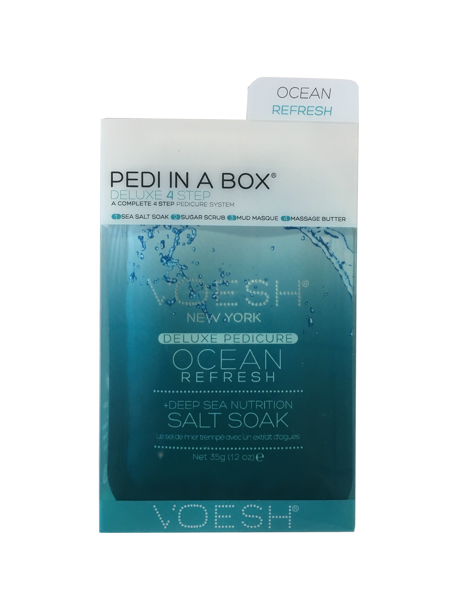 VOESH Deluxe Pedicure 4 Step - Ocean Mint***ĐANG BÁN $117/THÙNG*** 