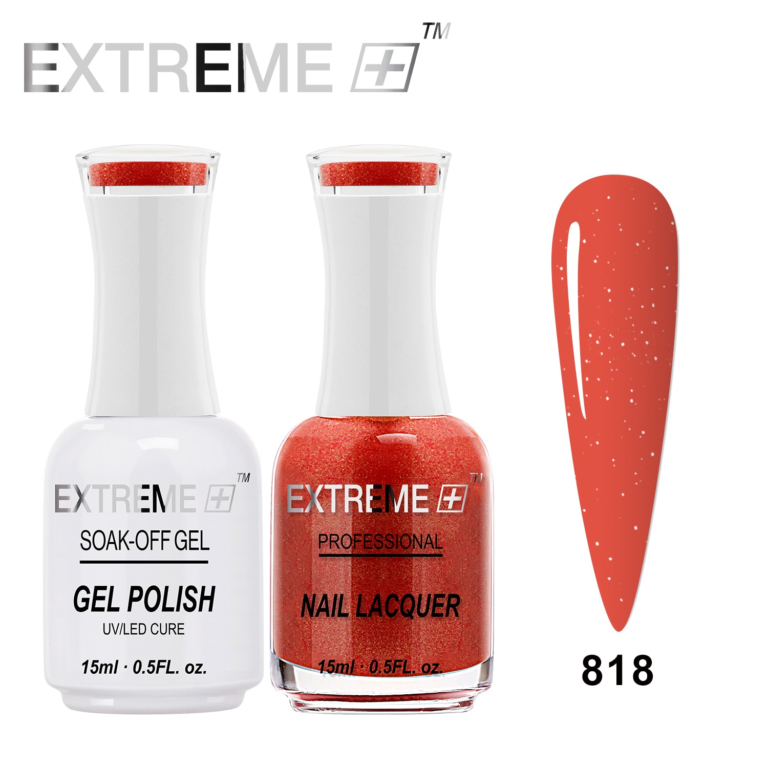 EXTREME+ Gel Matching Lacquer (Duo) - #818