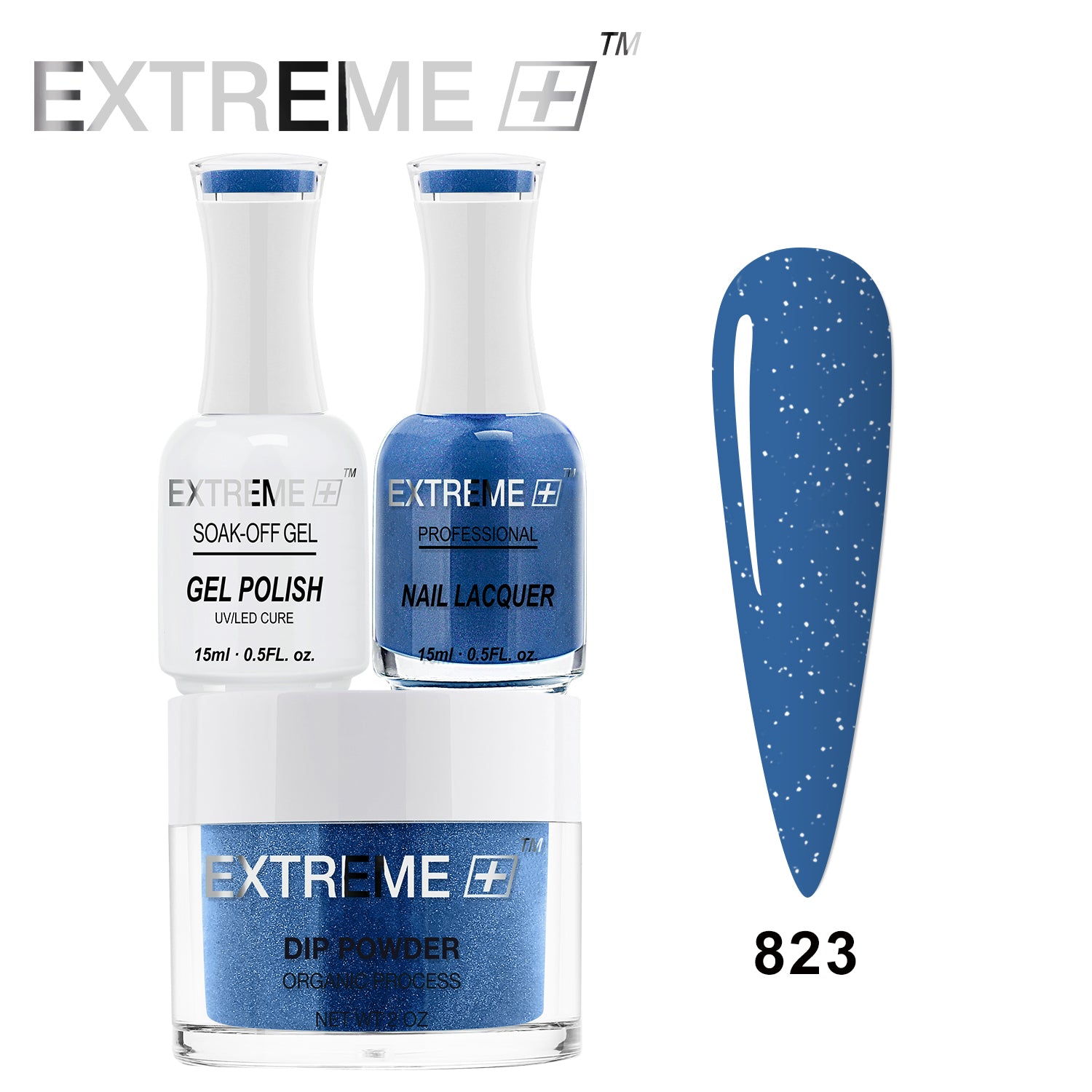 Bộ Combo EXTREME+ 3 trong 1 - Gel, Sơn mài &amp; Nhúng - #823