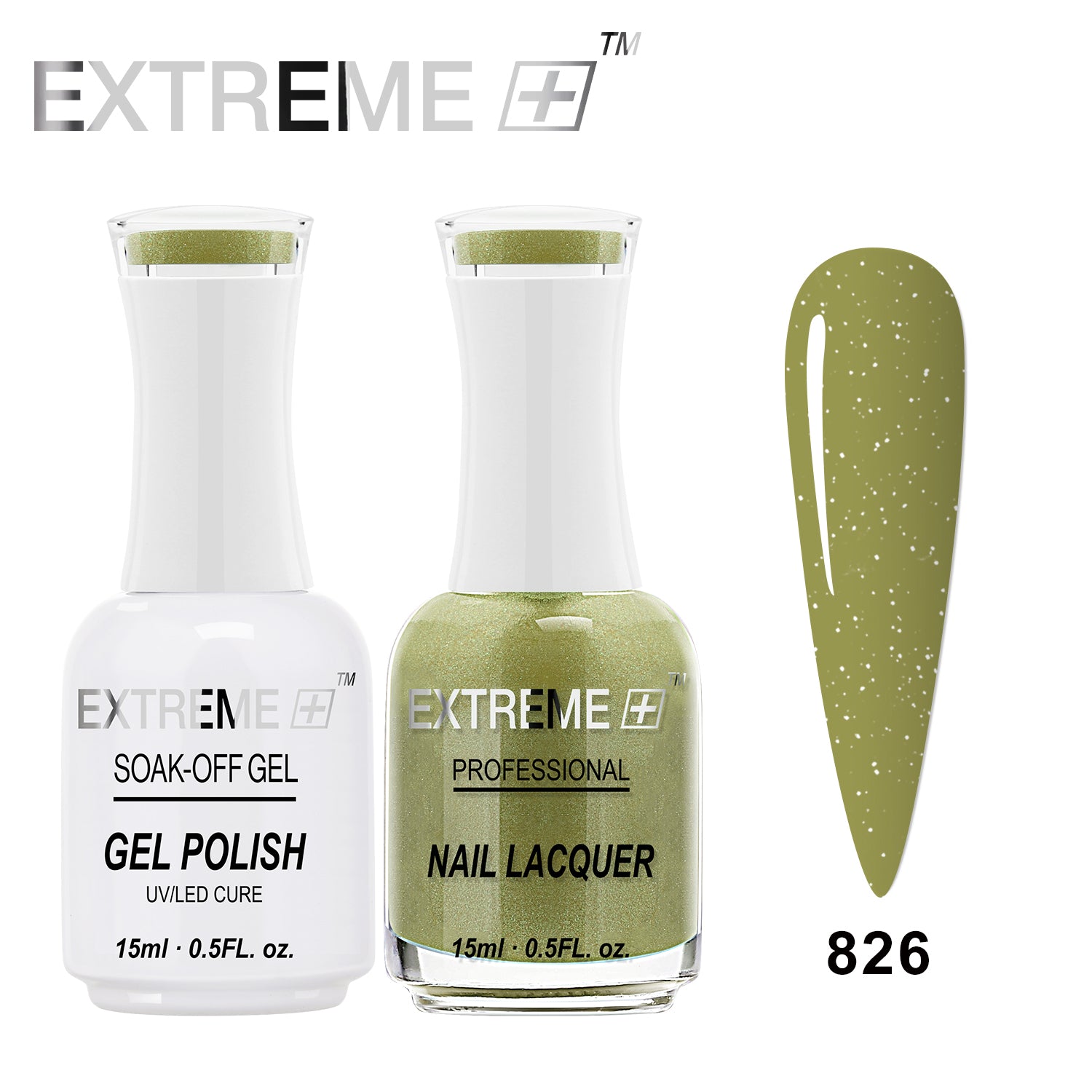 Sơn mài kết hợp gel EXTREME+ (Bộ đôi) - #826 