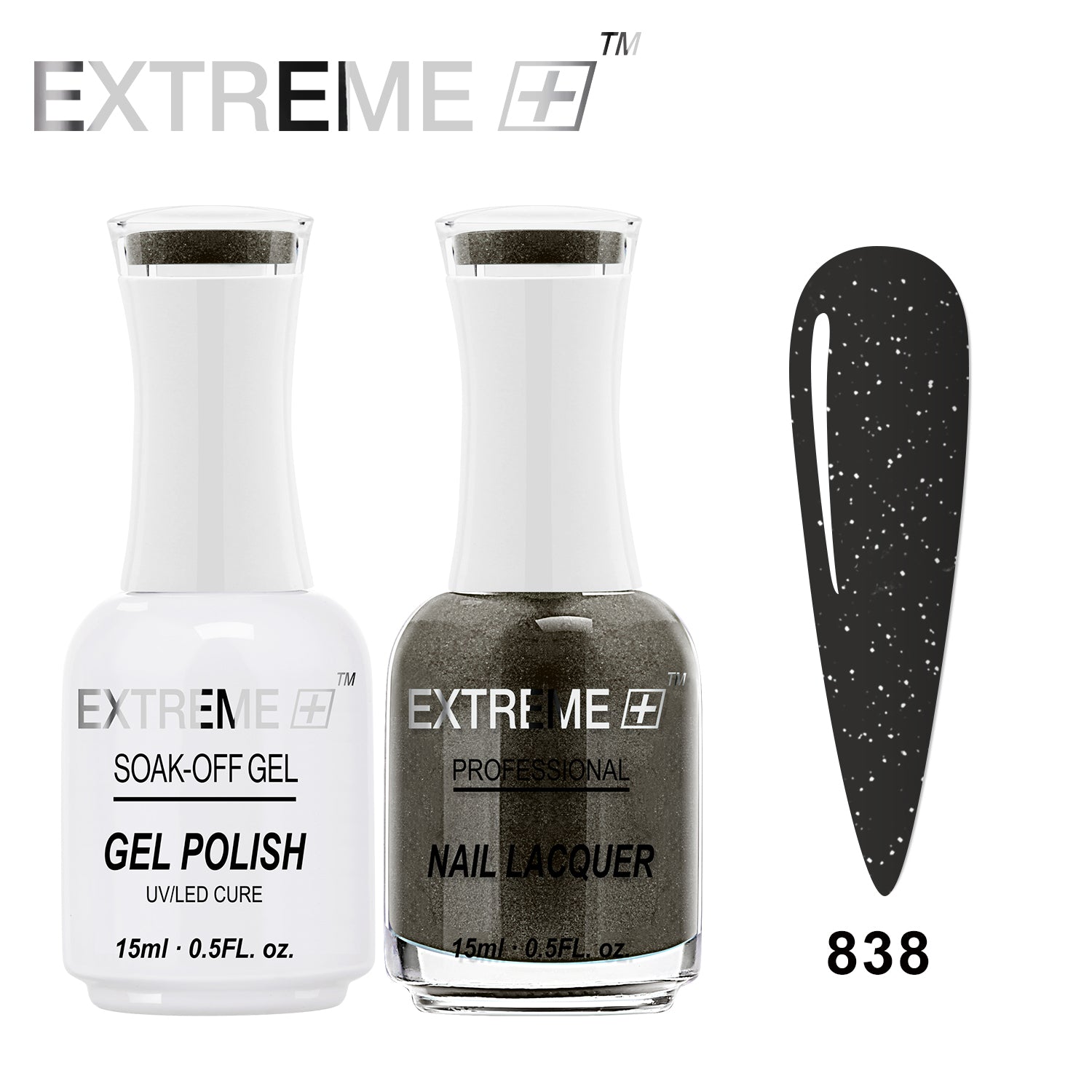 Sơn mài kết hợp gel EXTREME+ (Bộ đôi) - #838 