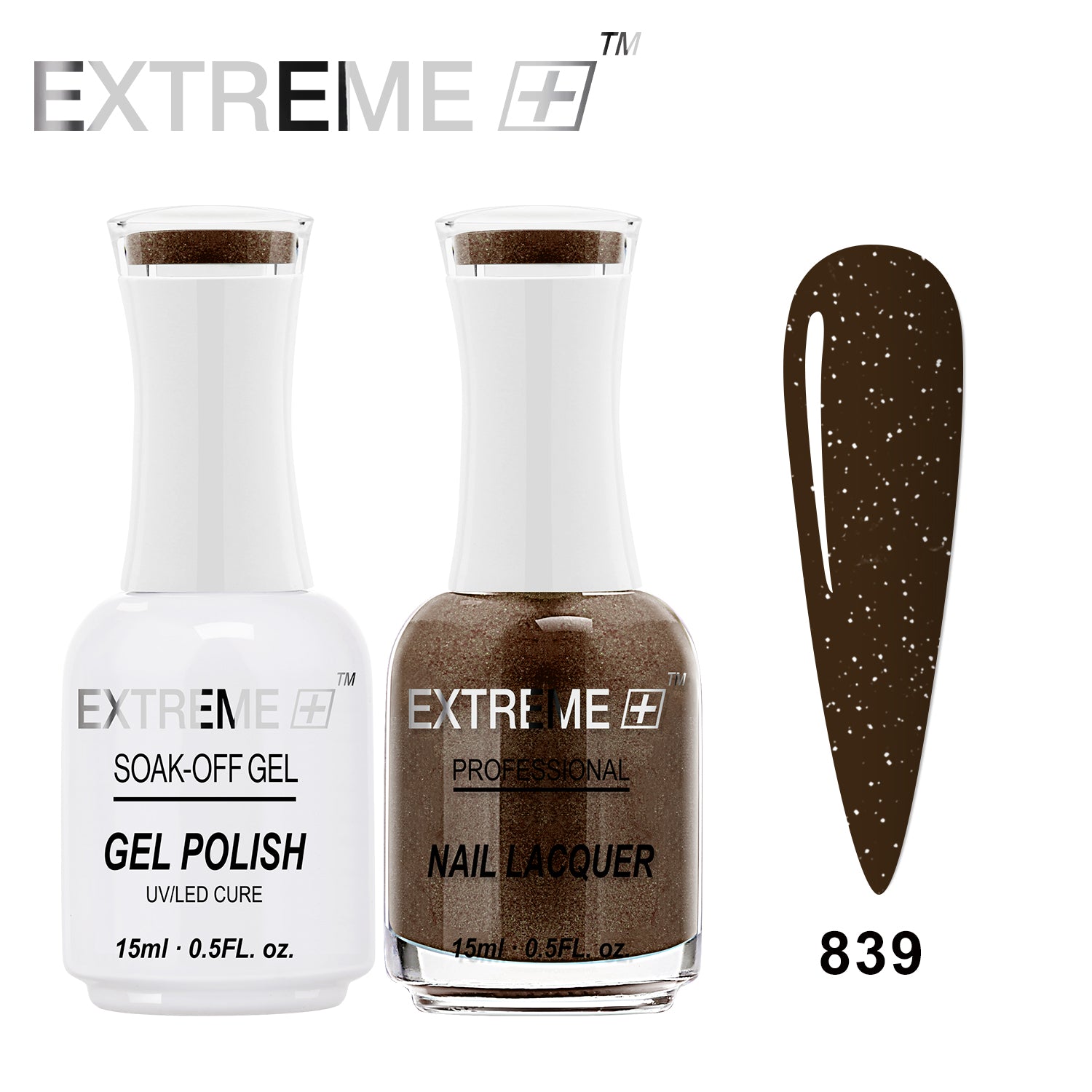 Sơn mài kết hợp gel EXTREME+ (Bộ đôi) - #839 