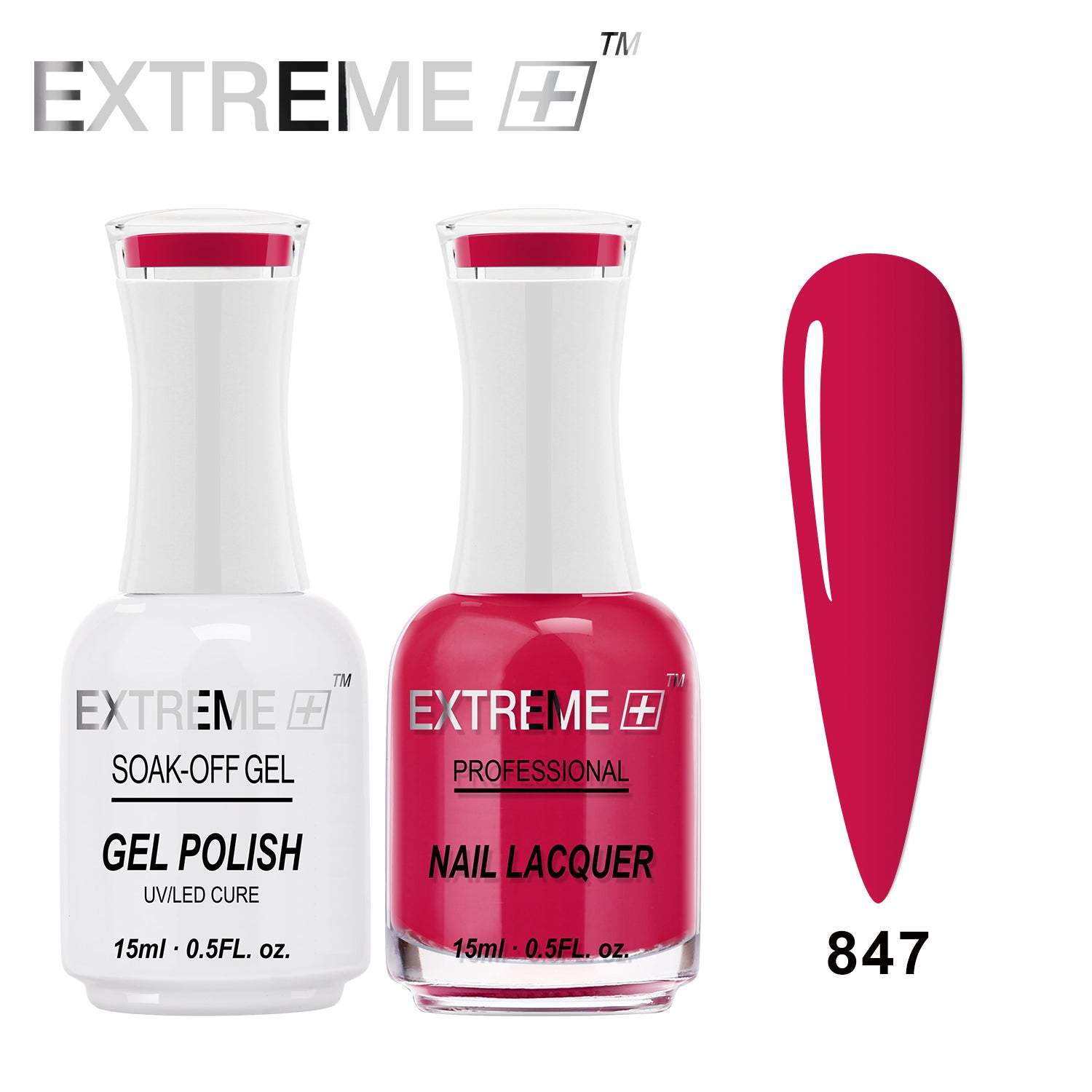 EXTREME+ Gel Matching Lacquer (Duo) - #847