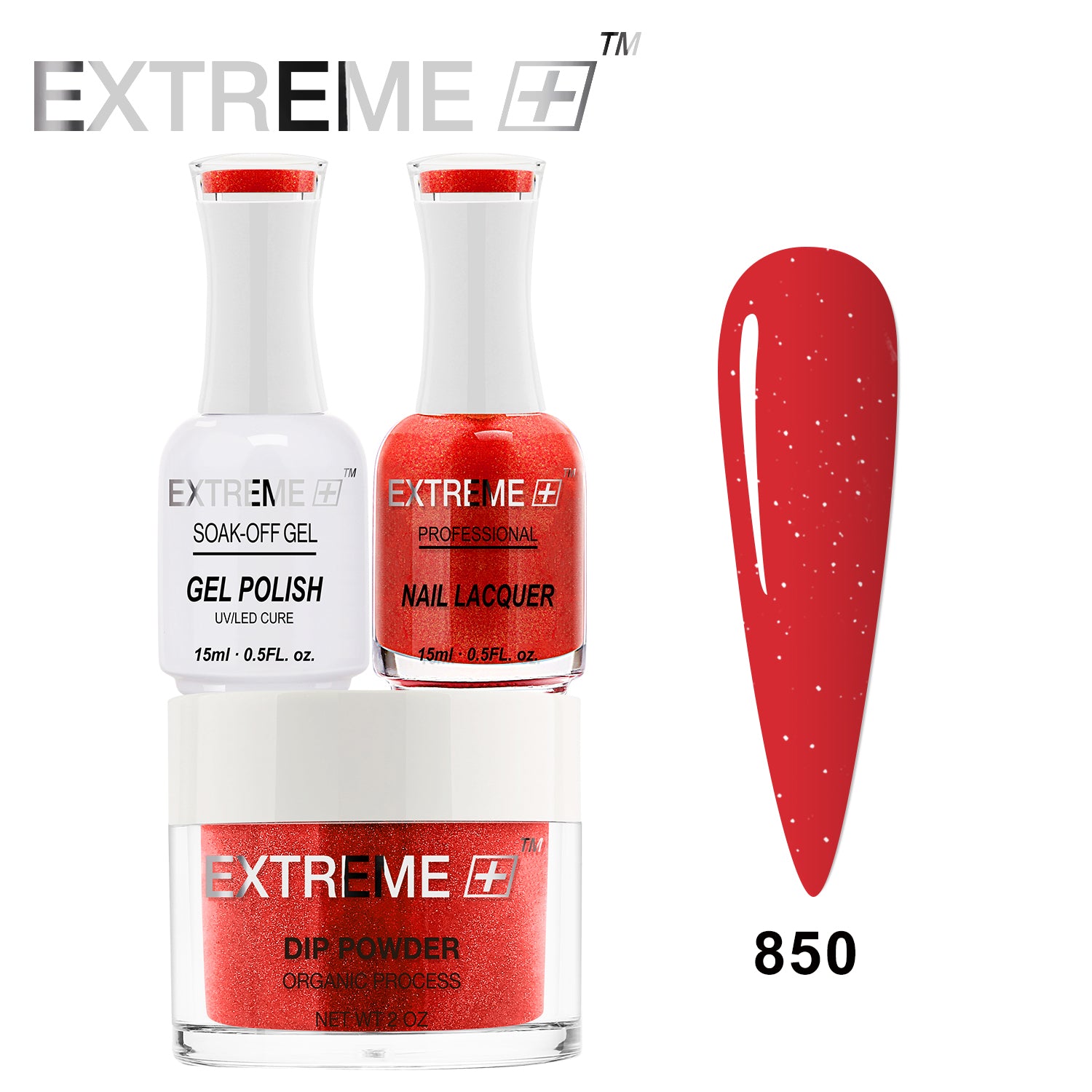 Bộ Combo EXTREME+ 3 trong 1 - Gel, Sơn mài &amp; Nhúng - #850