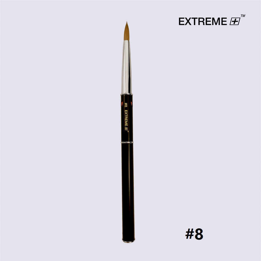 EXTREME+ HEART Kolinsky Acrylic Nail Brush #08