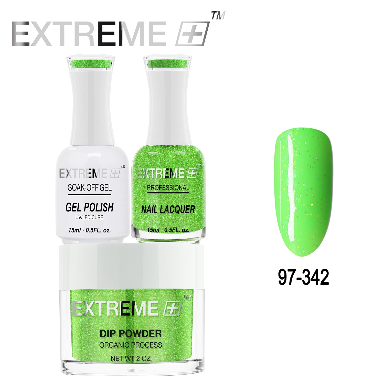 EXTREME+ All-in-One 3-in-1 Combo Set - Dip Powder, Gel Polish, and Nail Lacquer #097