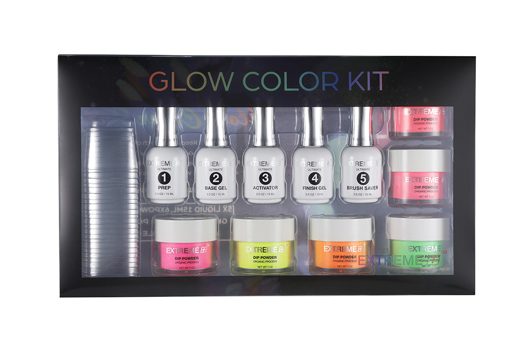 EXTREME+ Glow in the Dark Dipping Powder Kit