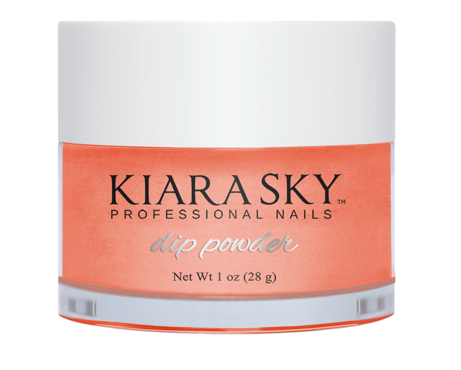 Kiara Sky Dipping Powder - D490 Romantic Coral