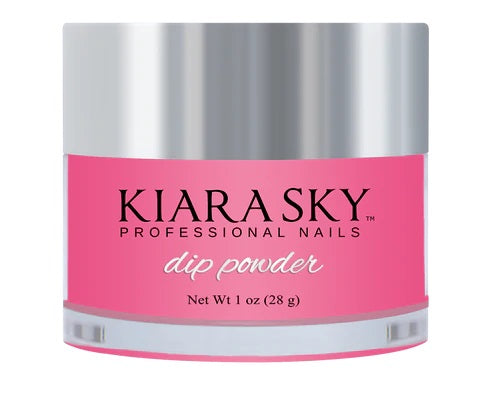 Kiara Sky Glow In Dark Dip Powder - DG128 Flamin-glo