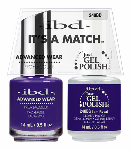 IBD  Duo Gel # 65676 I am Royal