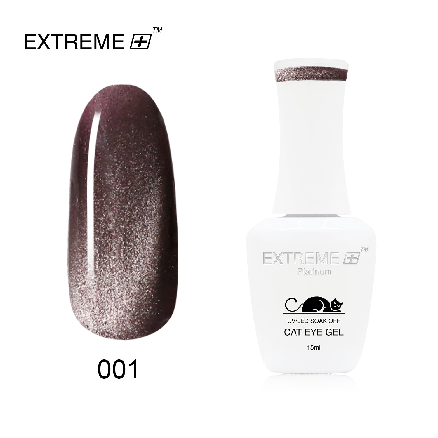 EXTREME+ Platinum CAT EYE Gel #001