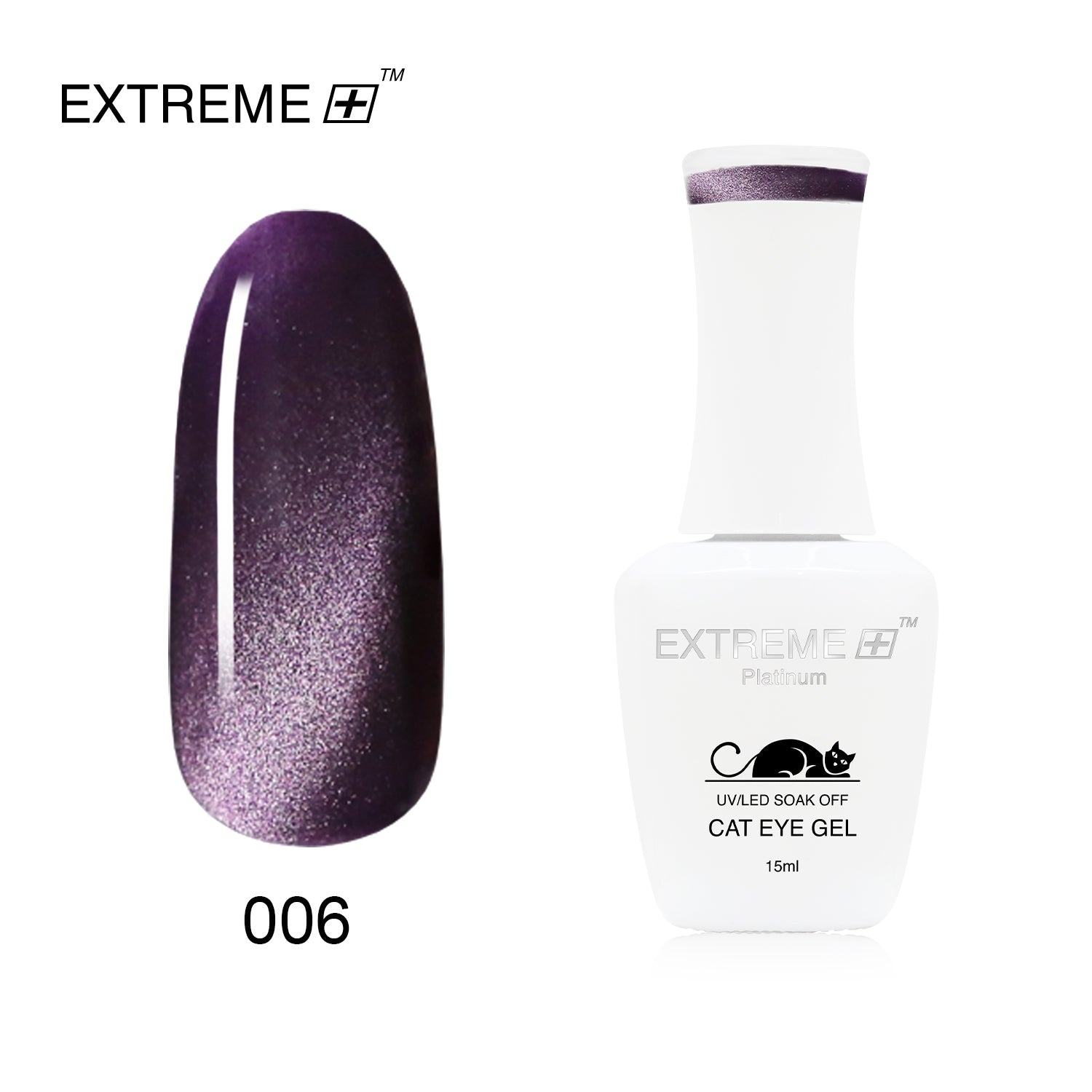 EXTREME+ Platinum CAT EYE Gel #006