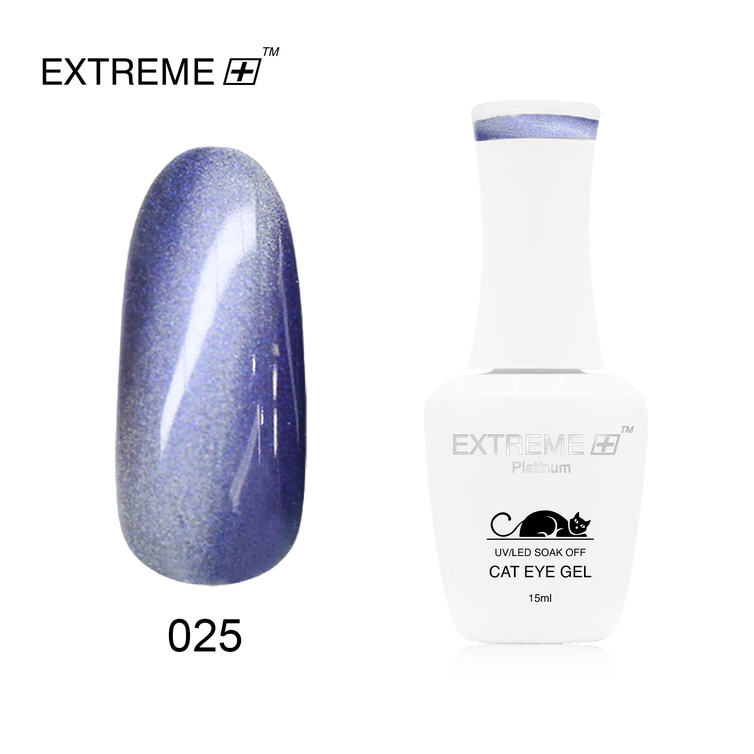 EXTREME+ Platinum CAT EYE Gel # 025