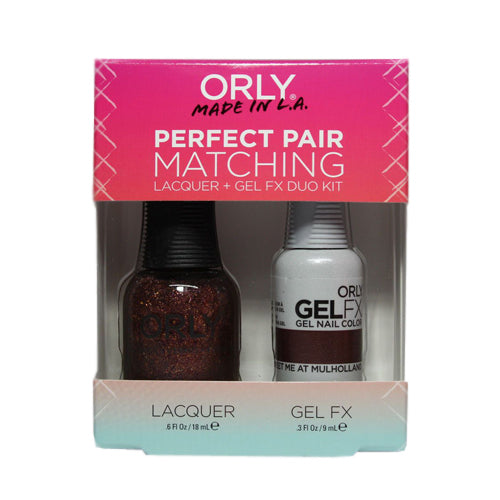 Orly Gel Matching Set #31191 - Meet Me at Muholland