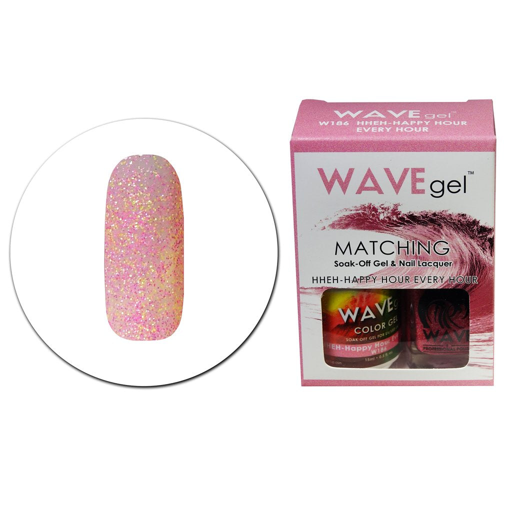 Wavegel Matching (#186) W186 Hheh-Happy Hour Every Hour