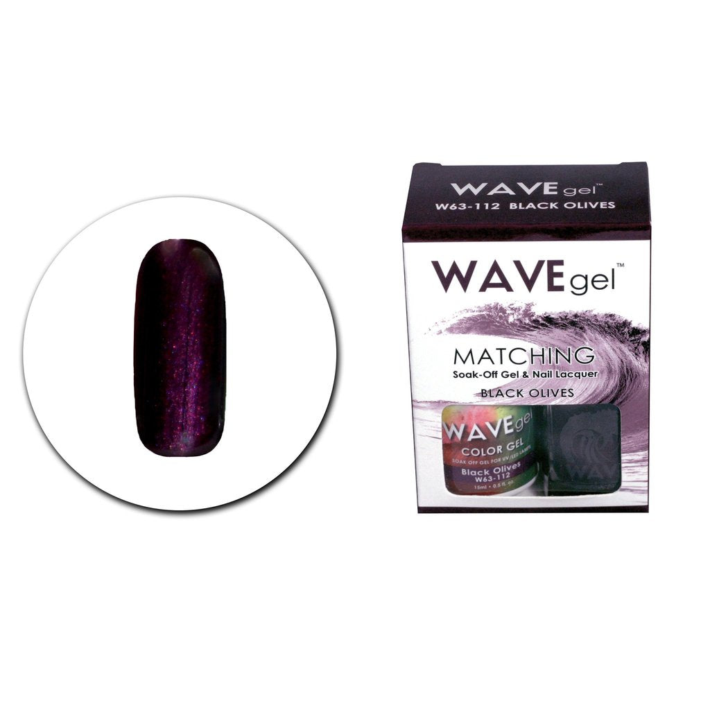 Wavegel Matching (#112) W63112 Ô liu đen