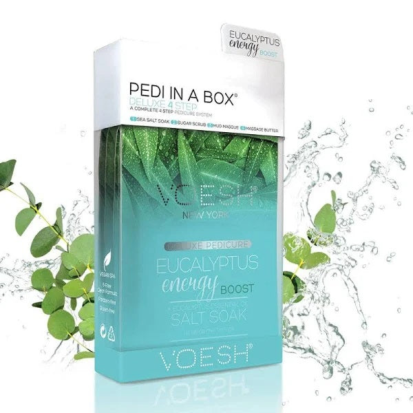 VOESH Deluxe Pedicure 4 Step - Eucalyptus Energy Boost***ĐANG BÁN $117/THÙNG***