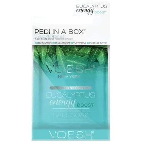 VOESH Deluxe Pedicure 4 Step - Eucalyptus Energy Boost***ĐANG BÁN $117/THÙNG***