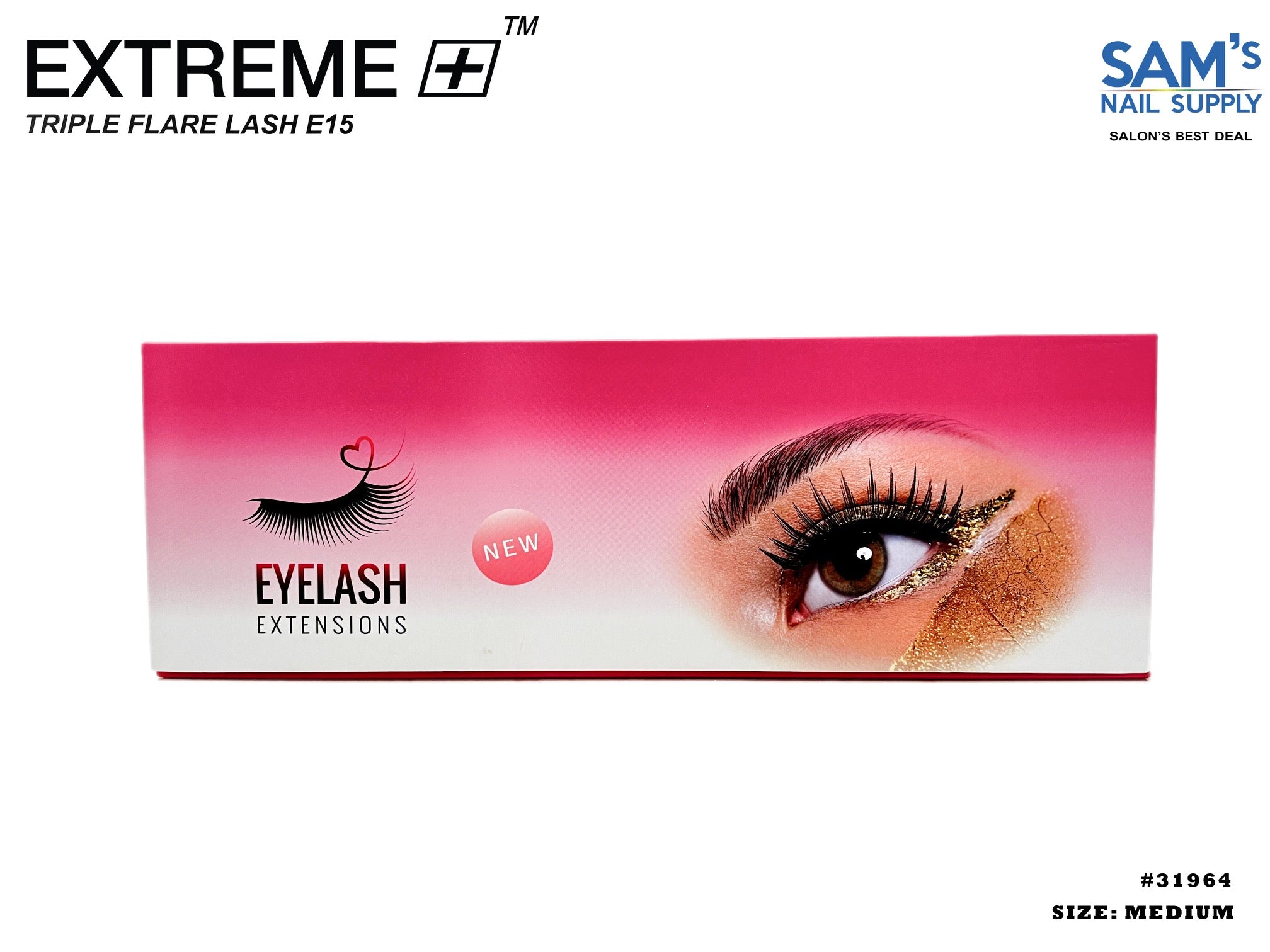 Extreme Triple Flare Lash E15 - Medium