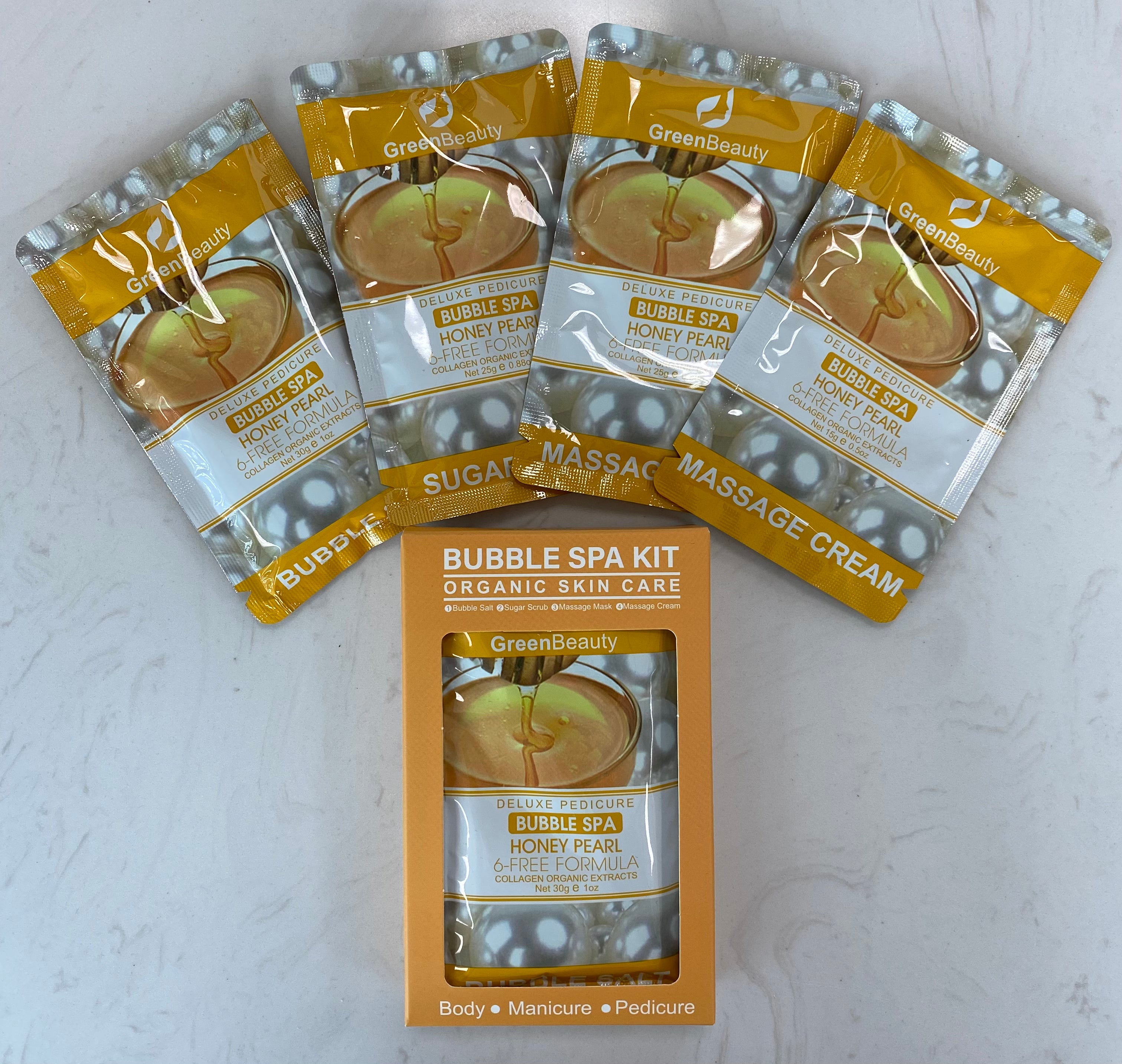 GreenBeauty Spa Bubble 4 In 1 - Honey Pearl